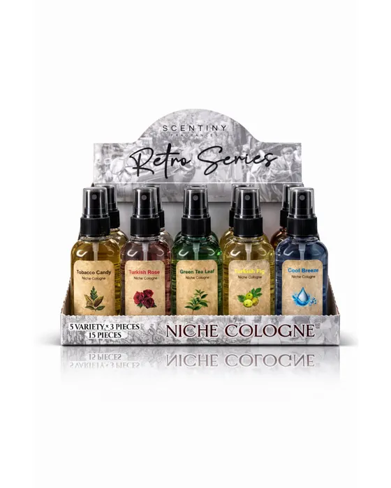 Retro Series  5x3 100ML 15 li Set Kolonya 2.