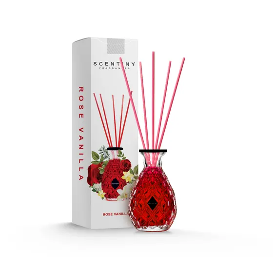Rose Vanilla Çubuklu Oda Parfümü